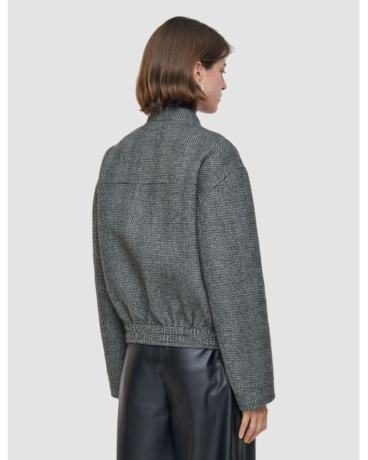 Joseph Gray Gustave Linear Double Face Wool Jacket