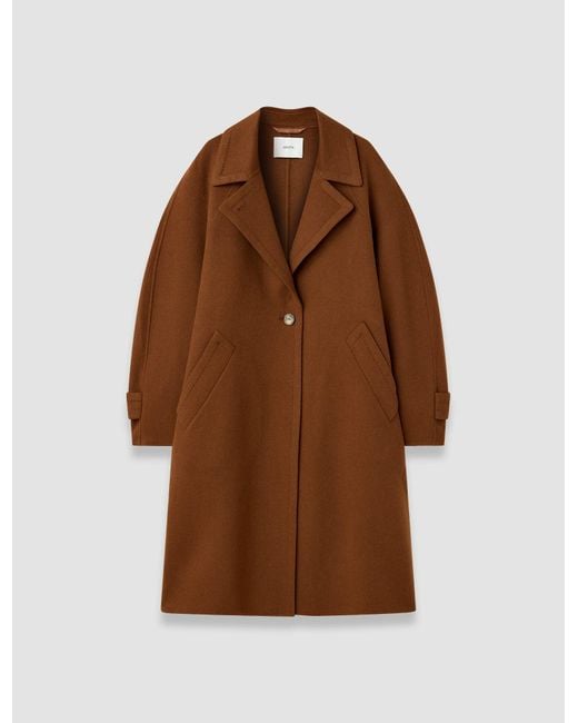 Joseph Brown Franco Double Face Cashmere Coat