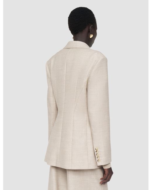 Joseph Natural Fallon Virgin Wool Jacket
