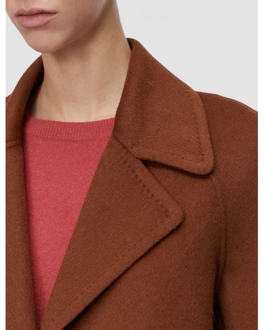 Joseph Brown Franco Double Face Cashmere Coat