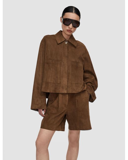 Joseph Brown Aitna Light Suede Jacket
