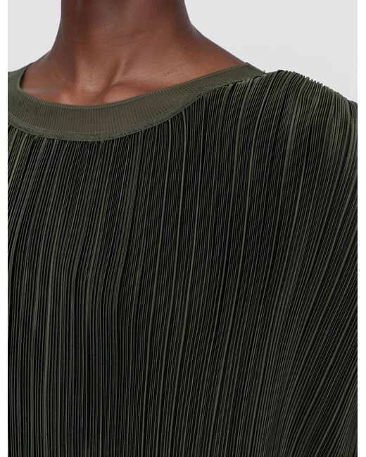 Joseph Green Cedre Pleated Satin Top