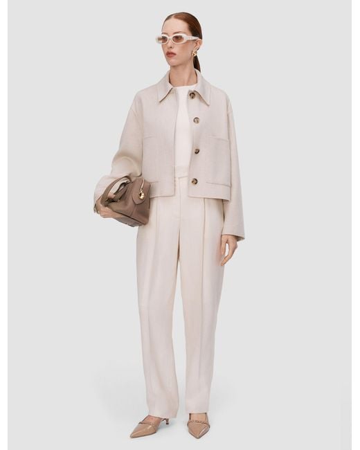 Joseph Natural Kalaa Light Double Face Wool Jacket