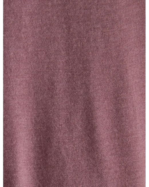 Joseph Pink Cetus Cashair V Neck Jumper