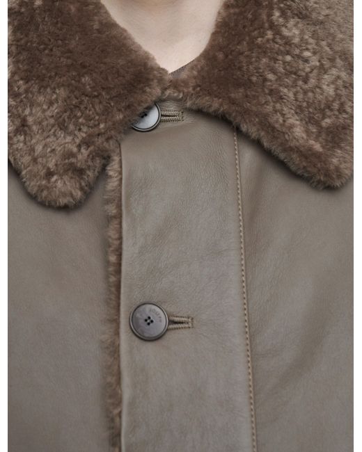 Joseph Brown Molin Reversible Shearling Gilet