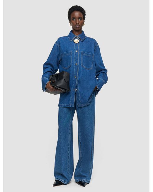 Joseph Blue Zamtam Washed Denim Jeans