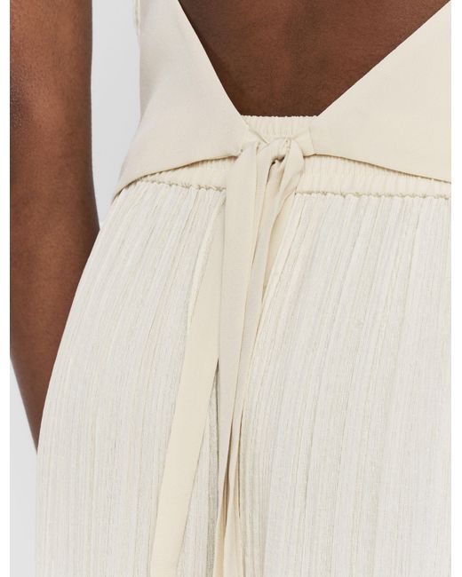 Joseph White Suez Pleat Jacquard Tie Waistcoat