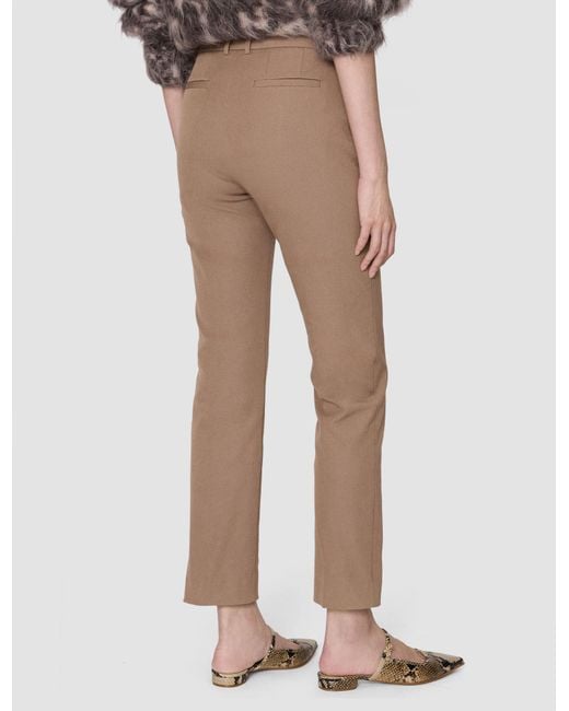 Joseph Natural Coleman Long Gabardine Stretch Trousers