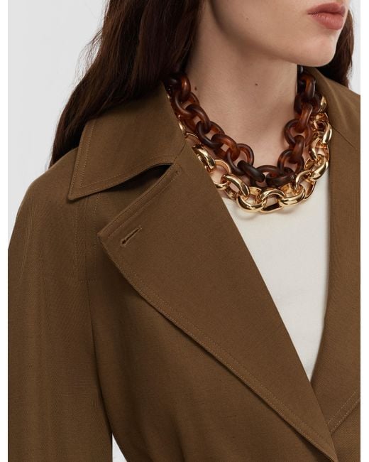 Joseph Natural Leda Cotton Twill Jacket