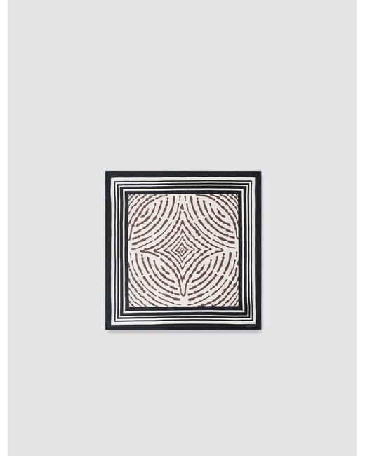 Joseph Black Saff Large Silk Scarf