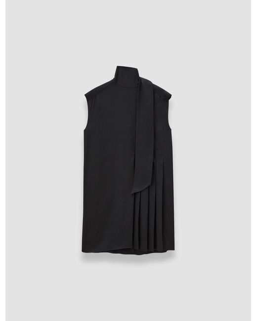 Joseph Black Sandy Light Crepe Dress