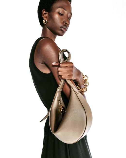 Joseph Brown Bean Leather Bag