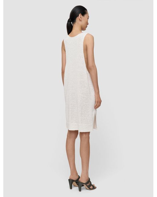 Joseph White Nahra Open Cotton Knit Dress