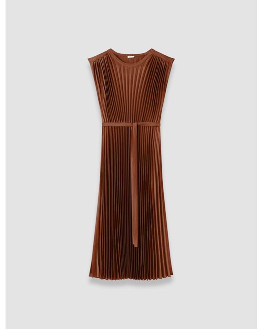 JOSEPH Women's Natural Volta Knit Weave Pliss Dress JOSEPH Women's Natural Volta Knit Weave Pliss Dress