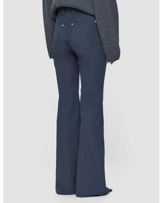 Joseph Blue Bond Gabardine Stretch Trousers