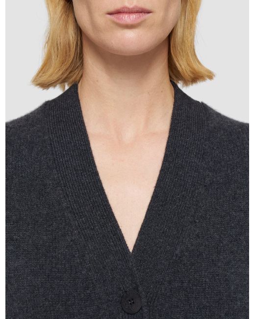 Joseph Blue Luxe Cashmere Cardigan
