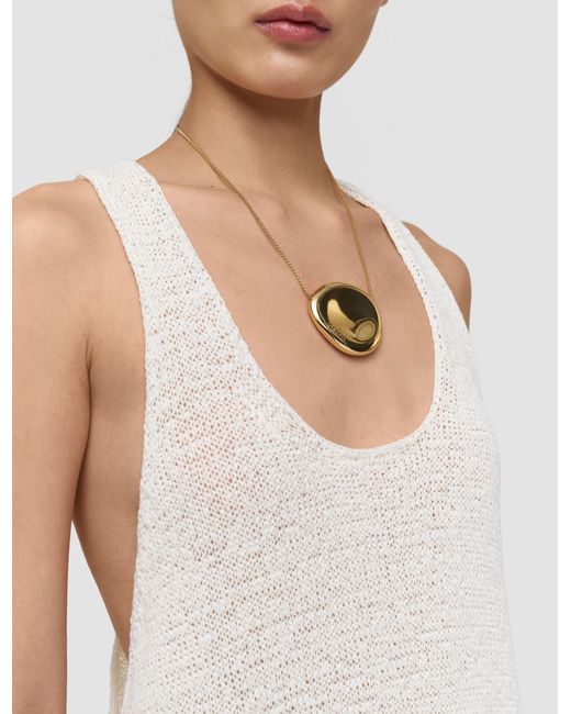 Joseph White Nahra Open Cotton Knit Dress