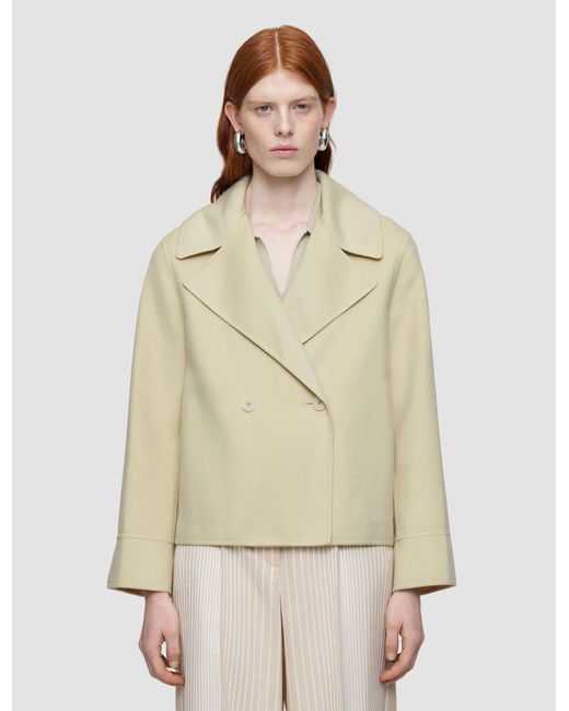 Joseph Natural Rollet Light Double Face Wool Jacket