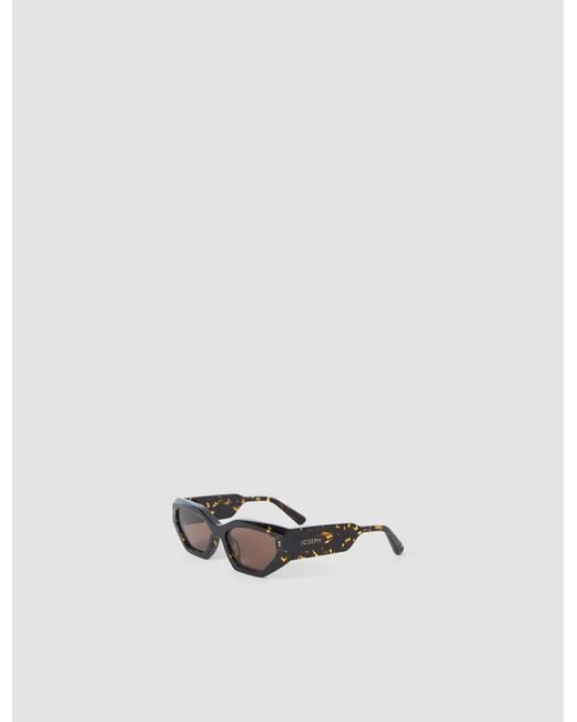 Joseph White Souk Cat Eye Sunglasses