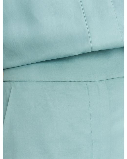 Joseph Blue Aix Light Linen Blend Trousers