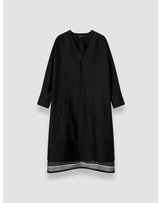 Joseph Black Dalamo Cotton Blend Dress