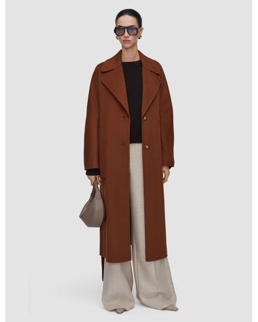 Joseph Brown Spencer Double Face Cashmere Coat