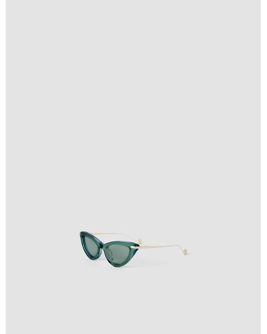 Joseph White Laarous Cat Eye Sunglasses