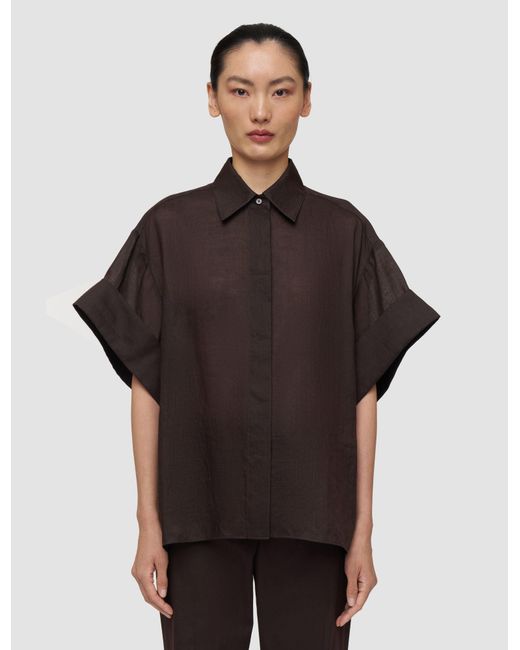 Joseph Brown Justi Ramie Voile Shirt