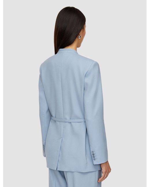 Joseph Blue Victor Tailoring Crepe Jacket