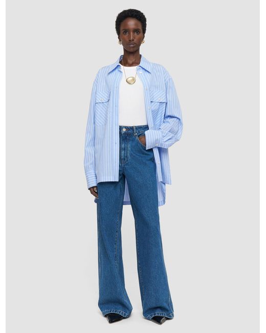 Joseph Blue Zamtam Washed Denim Jeans
