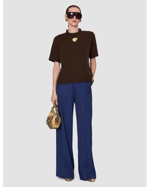 Joseph Brown Meli Double Side Cashmere Top