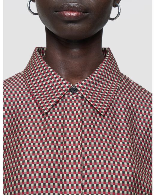 Joseph Multicolor Joe Printed Silk Blend Blouse