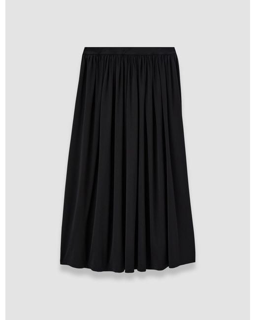 Joseph Black Vidal Crepe Jersey Skirt