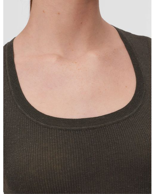 Joseph White Alaou Linen Blend Knit Vest Top