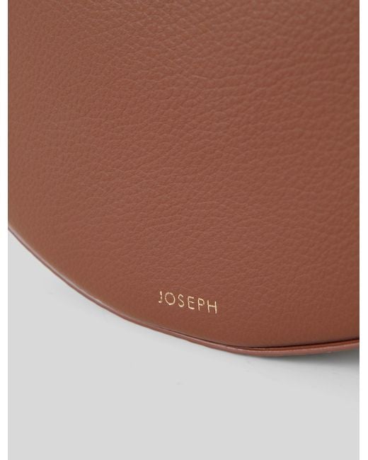 Joseph Brown Bean Leather Bag