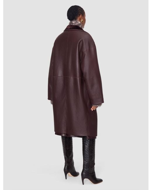 Joseph Brown Ari Reversible Natural Shearling Coat