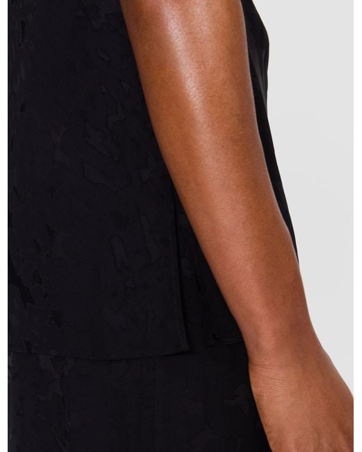 Joseph Black Cloe Leopard Jacquard Camisole