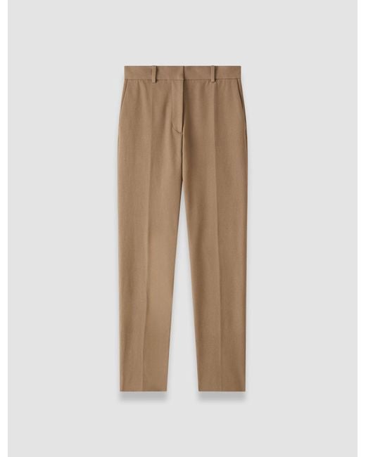Joseph Natural Coleman Long Gabardine Stretch Trousers
