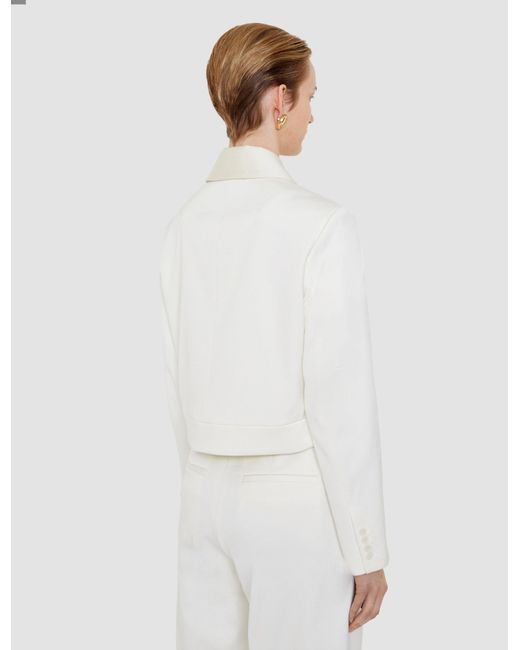 Joseph White Abbe Tailored Crepe Jacket