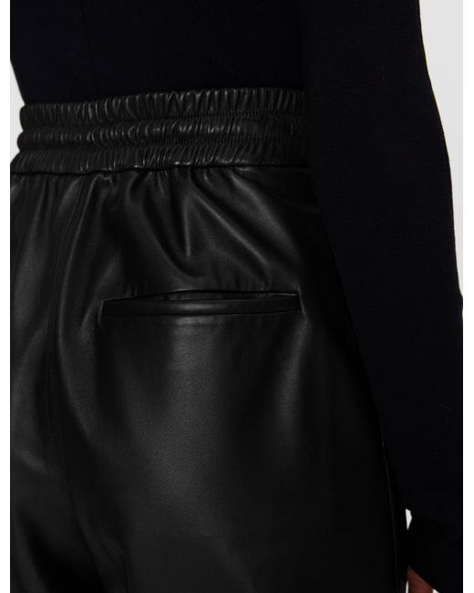 Joseph Black Nat Soft Nappa Trousers
