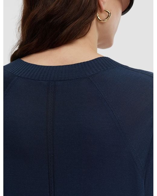 Pull Gallow En Soie Superfine Joseph en coloris Blue