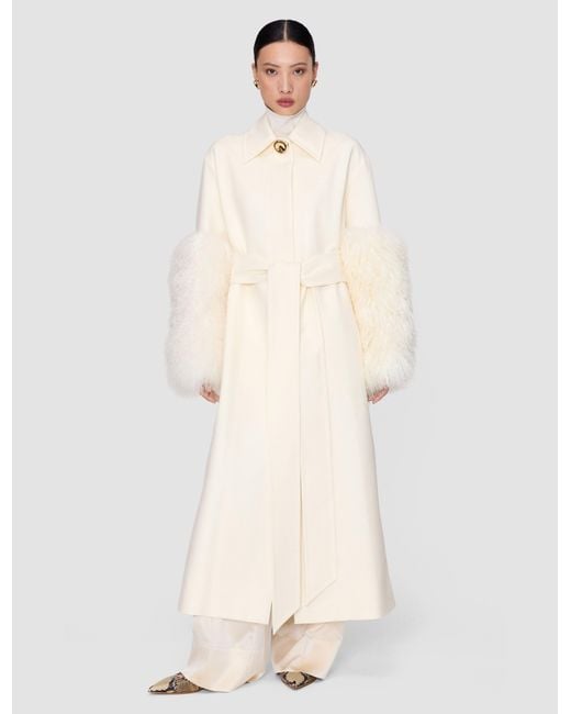 Joseph Natural Tides Virgin Wool Coat