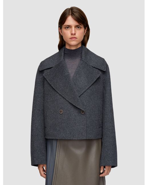 Joseph Blue Delano Double Face Cashmere Jacket