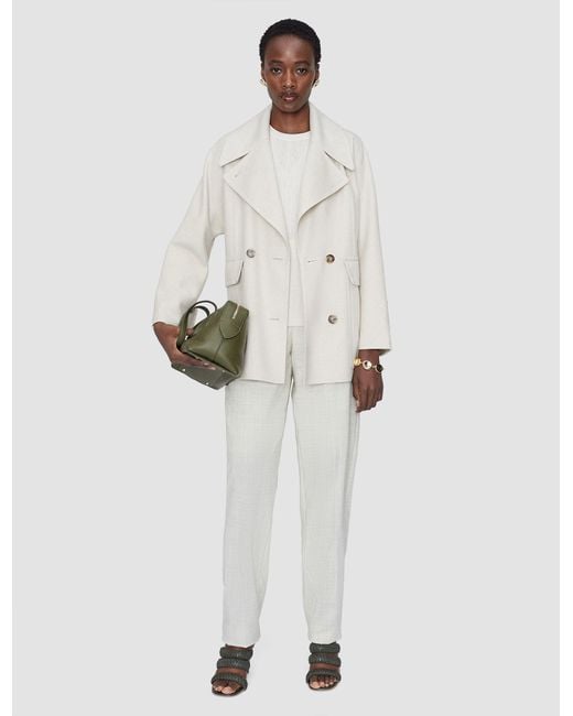 Joseph Natural Menas Light Double Face Wool Jacket