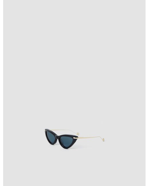 Joseph White Laarous Cat Eye Sunglasses
