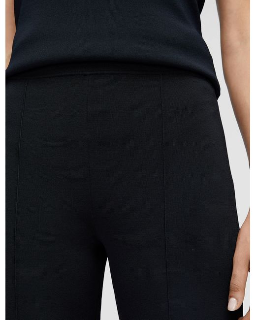 Joseph Black Milano Knit Stretch Trousers