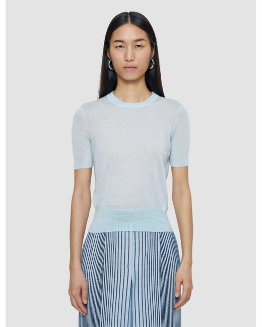 Joseph Blue Cashair Top