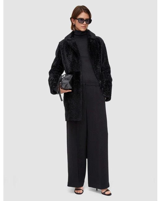 Joseph Black Leman Reversible Shearling Coat for men