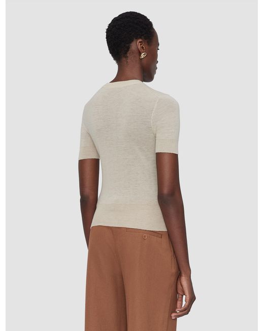 Joseph Natural Cashair Top