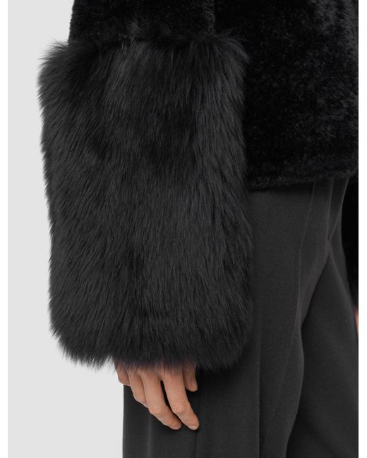 Joseph Black Sarah Shearling Jacket